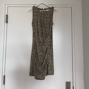 Beautiful Green Michael Kors Draped Dress